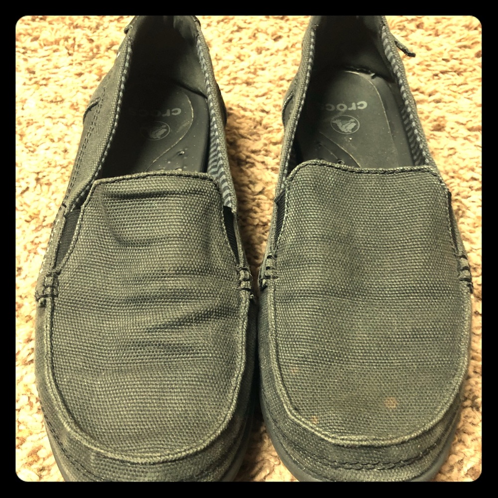 Croc loafers
